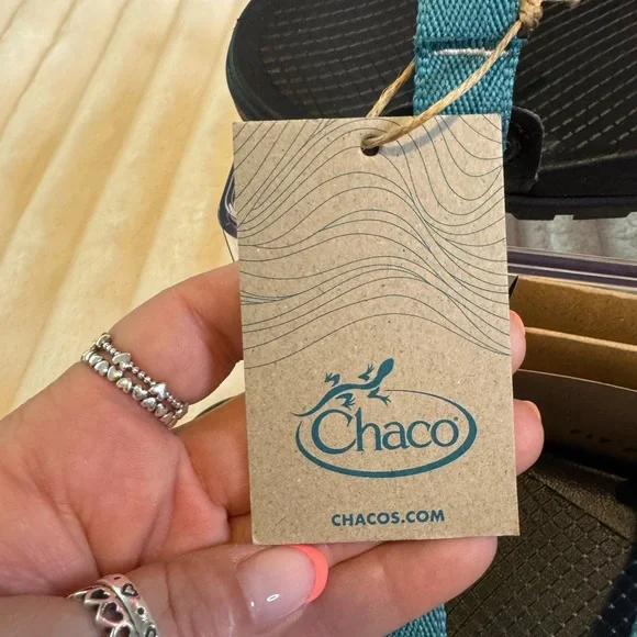 Chaco Lowdown Sandal Women Teal Rose - Picture 4 of 7